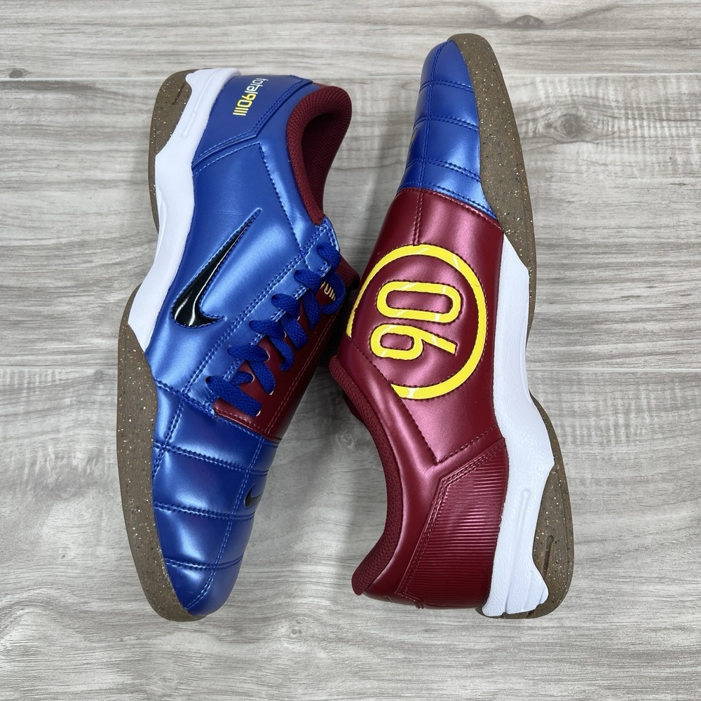 Nike Total 90 3 FC Barcelona Men's Sz 9.5 Soccer Hyper Royal Red HQ2851-401 nby